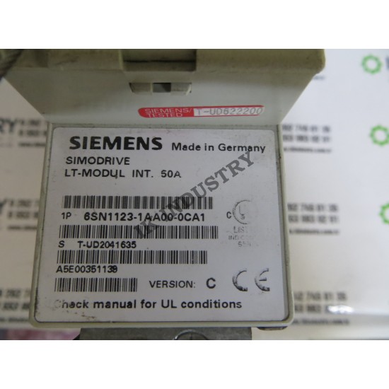 SIMODRIVE LT-MODUL INT 50A  6SN1123-1AA00-0CA1