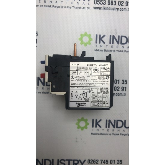 TELEMECANIQUE LRD10 AŞIRI YÜK RÖLESİ