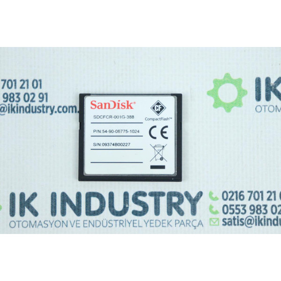 Siemens SIMOTION Memory Card 6AU1400-2PA00-0AA0 Label View