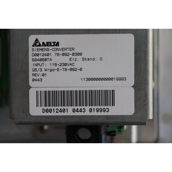 Siemens Sinumerik 840C/840CE  Kontrol Panel 6FC5103-0AB03-0AA3 Version C