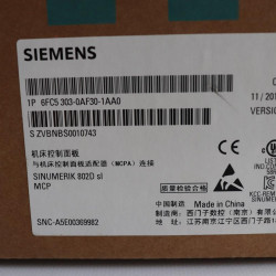 Siemens SINUMERIK 802D sl machine control panel  6FC5303-0AF30-1AA0