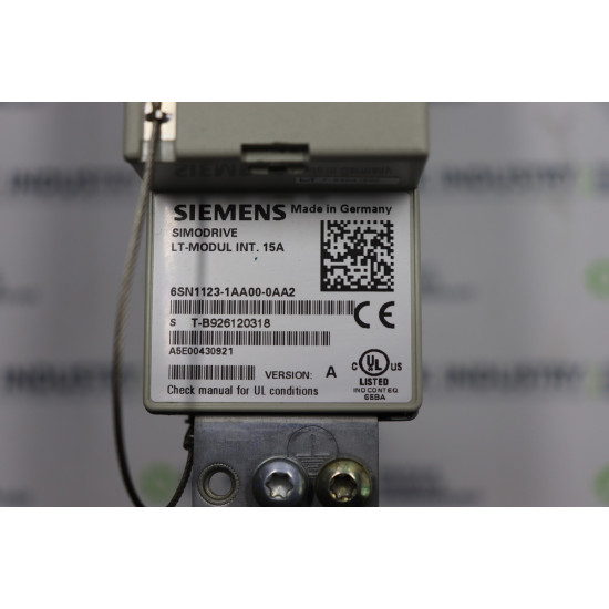 Siemens Simodrive 6SN1123-1AA00-0AA2 LT Modul Ver. A