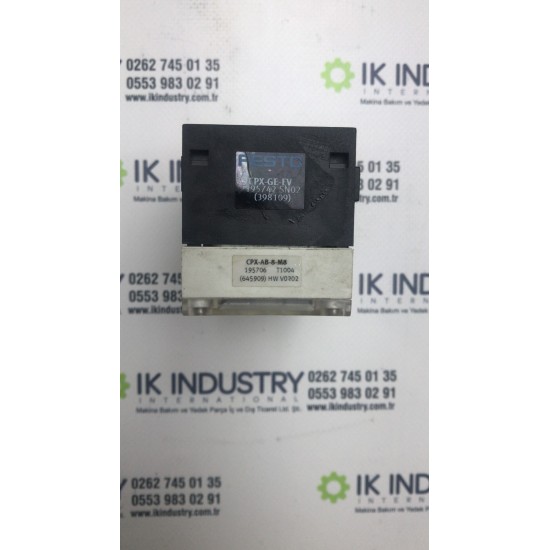 FESTO CPX-AB-8-M8+CPX-GE-EV MANIFOLD BLOCK