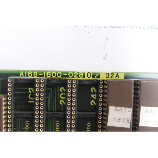 Fanuc Memory Card A16B-1600-0280/02A  A320-1600-T2841 02