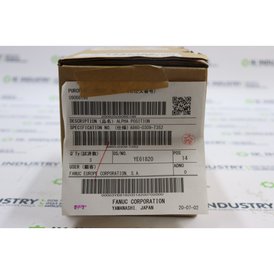 Fanuc Spindle Enkoder A860-0309-T352