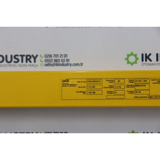 SICK C40S-0403AA310 Safety Light Curtain - Second Hand