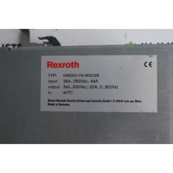 REXROTH SERVO DRIVE HMD01.1N-W0036-A-07-NNNN R911298766