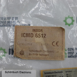 Schönbuch Electronic ICMD 6512 Sensör - Yeni