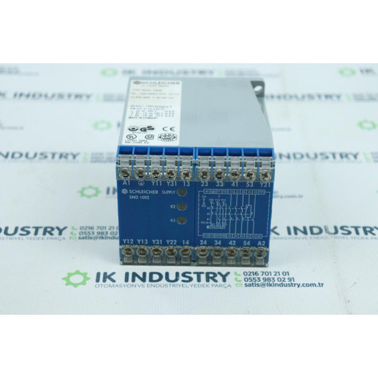 Schleicher SNO1002 Emergency-Stop Relay