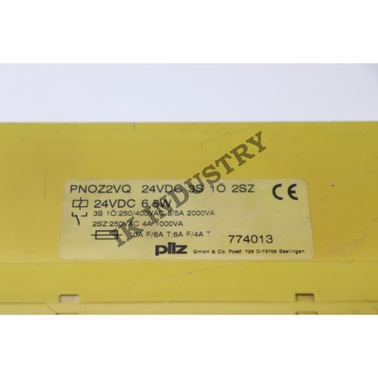 PILZ PNOZ 2VQ 24VDC 3S 1Ö 2SZ Emergency stop relay