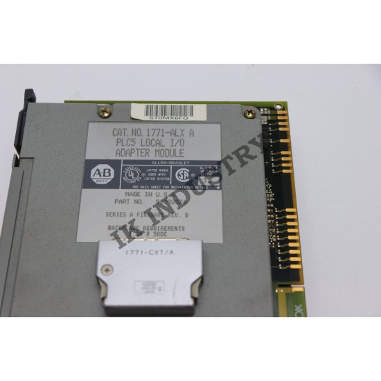 Allen Bradley 1771-ALX A+1771-CXT-A-local I/O adapter
