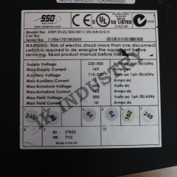 Eurotherm 590P/0165/500/0011/UK/AN/0/0/0 drive controls