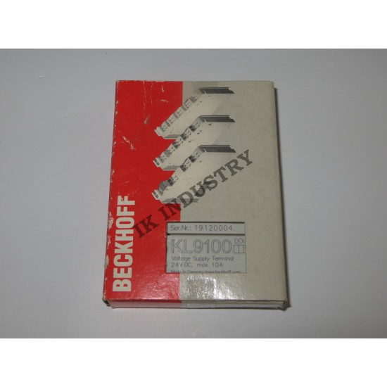 Beckhoff KL9100 Power Feed Terminal