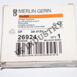 MERLIN GERIN multi9 26924 auxiliary contact - 1 OC - 380..415 V - 6 A