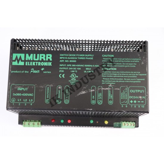 MURR MPS10-3X400/24 power supply
