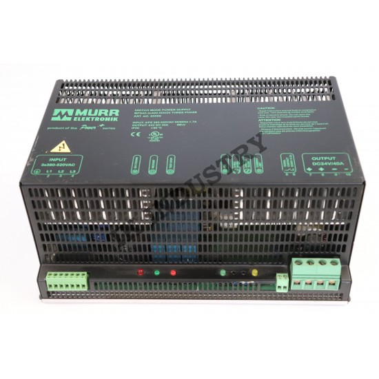 MURR MPS40-3X400-500/24 Power supply unit