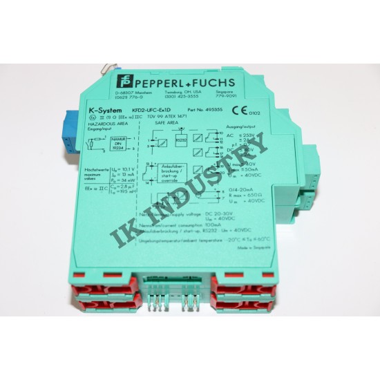 Pepperl+Fuchs KFD2-UFC-Ex1.D Frequency Converter Pepperl+Fuchs KFD2-UFC-Ex1.D Frequency Converter