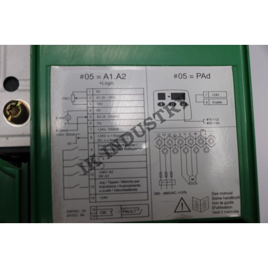 Leroy Somer UMV4301 Speed Controller UMV 4301