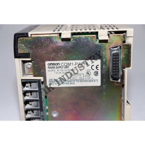 OMRON CQM1-PA216 POWER SUPPLY MODULE