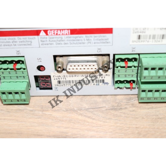 INDRAMAT DKC01.1-040-7-FW AC servo amplifier