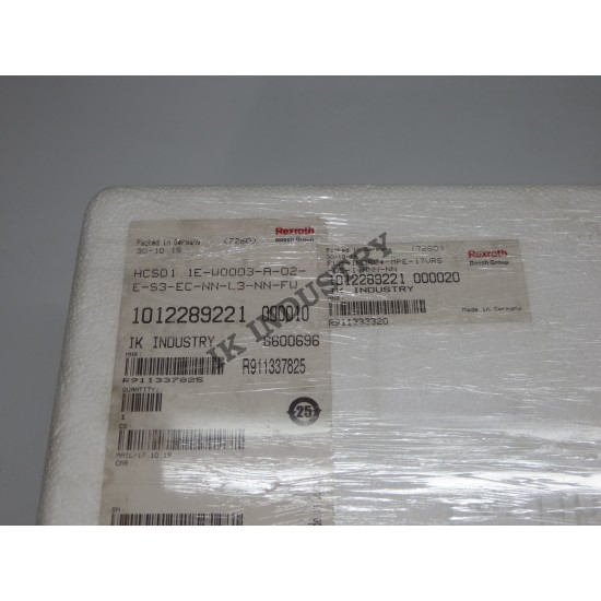 REXROTH HCS01.1E-W0003-A-02-E-S3-EC-NN-L3-NN-FW IndraDrive compact converter