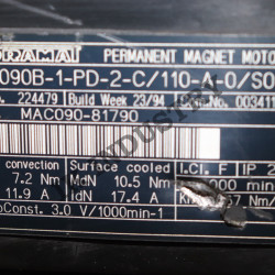 INDRAMAT MAC090B-1-PD-2-C/110-A-0/S001 AC Servo Motors MAC Series