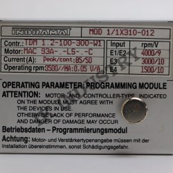 INDRAMAT MOD 1/1X310-012  MOD programming module