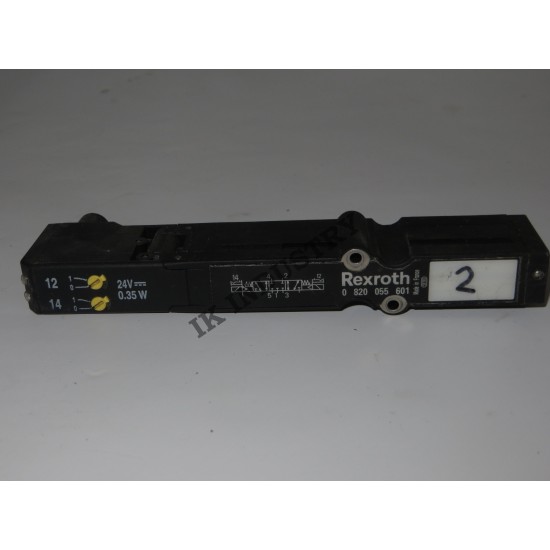 REXROTH 0820055601 Pneumatic 5/3 Directional Valve