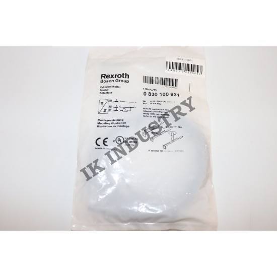 REXROTH 0830100631 ST6 Series Piston Cylinder Sensor