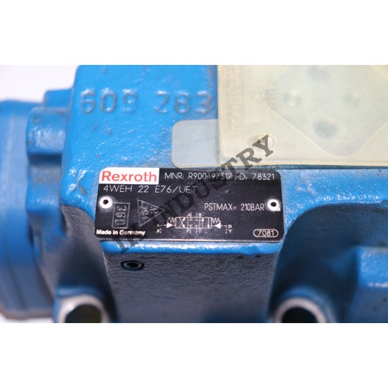 REXROTH 4WEH 22 E76/UET Electrohydraulic