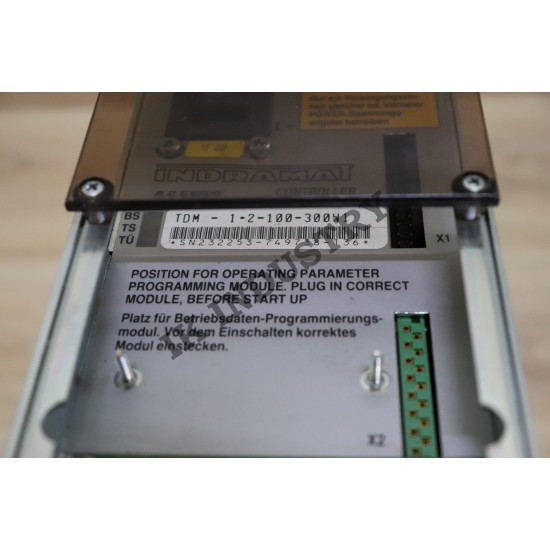 INDRAMAT TDM 1.2-100-300-W1-220 AC servo control
