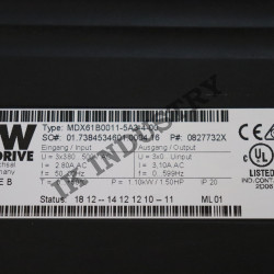 SEW EURODRIVE MDX61B0011-5A3-4-00 MOVIDRIVE MDX61B 1.1KW