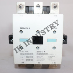 Siemens 3TF5422-0AP0 Kontaktör 250A 2NO 2NC 132kW 220V İkinci El – İyi Durumda