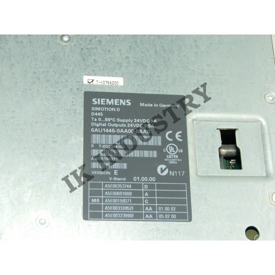 SIEMENS  SIMOTION 6AU1445-0AA00-0AA0 DRIVE-BASED CONTROL UNIT D445
