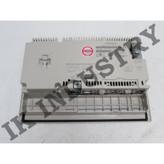 SIEMENS SIMATIC 6AV6542-0CA10-0AX0 OP270 6" STN 6AV6 542-0CA10-0AX0
