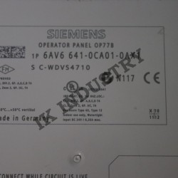 SIEMENS SIMATIC 6AV6641-0CA01-0AX1 OP77B (2C) 6AV6 641-0CA01-0AX1