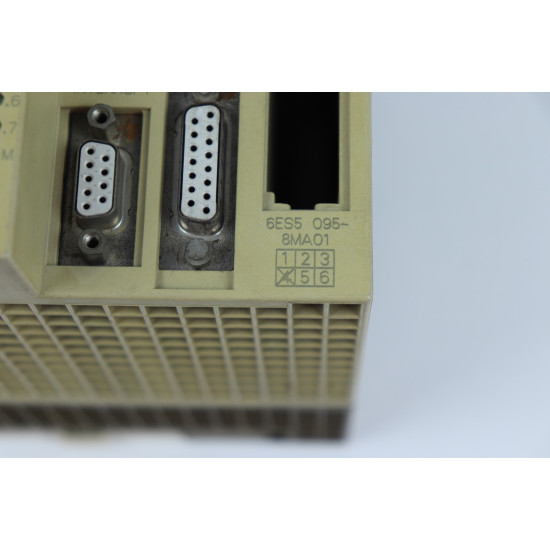 Siemens SIMATIC S5 PLC 6ES5 095-8MA01 CPU 95U Kompakt Kontrolör E-Stand 2