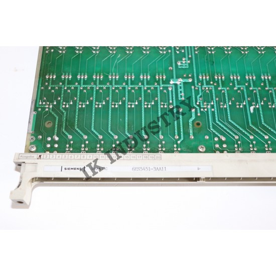 SIEMENS DIGITAL OUTPUT 6ES5451-3AA11 DIGITAL OUTPUT 6ES5 451-3AA11