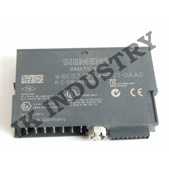 SIEMENS SIMATIC S7 DP 6ES7131-4BD01-0AA0 ET200S 6ES7 131-4BD01-0AA0