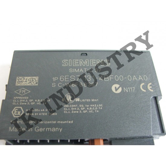 SIEMENS SIMATIC S7 6ES7131-4BF00-0AA0 ET 200S Electronics module 6ES7 131-4BF00-0AA0
