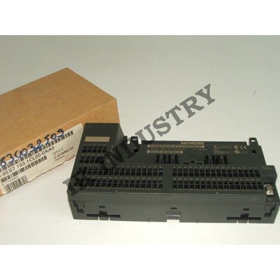 SIEMENS SIMATIC S7 DP 6ES7193-1CL00-0XA0 ET 200L Terminal Block 6ES7 193-1CL00-0XA0