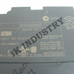 SIEMENS SIMATIC S7-300 6ES7307-1KA01-0AA0 PS307  6ES7 307-1KA01-0AA0