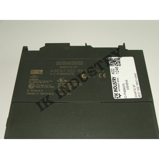 SIEMENS SIMATIC S7-300 6ES7322-1BH01-0AA0 SM 322 6ES7 322-1BH01-0AA0