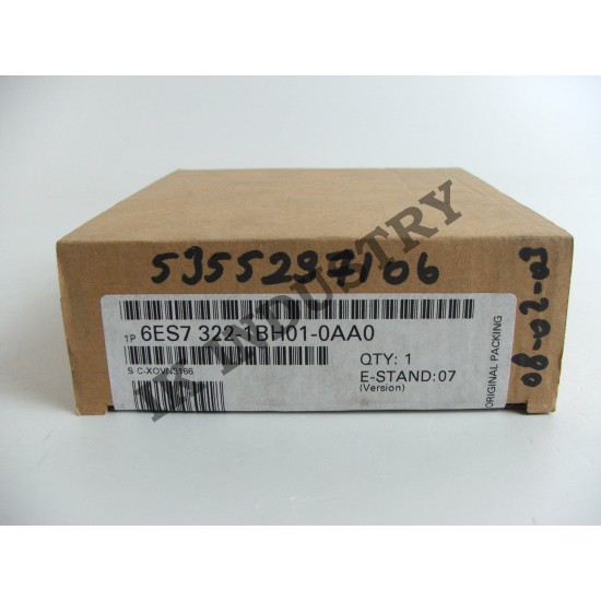 SIEMENS SIMATIC S7-300 6ES7322-1BH01-0AA0 SM 322 6ES7 322-1BH01-0AA0