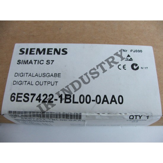 SIEMENS SIMATIC S7-400 6ES7422-1BL00-0AA0 SM 422 6ES7 422-1BL00-0AA0