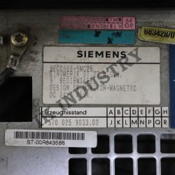 SIEMENS SINUMERIK 6FC3988-5MC25