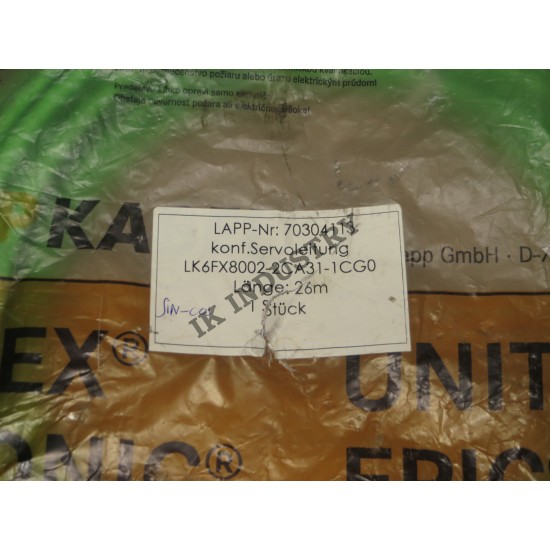 SIEMENS 6FX8002-2CA31-1CG0 Encoder Cable 26m