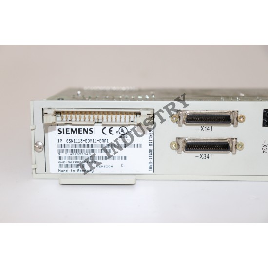 SIEMENS SIMODRIVE 611-D 6SN1118-0DM11-0AA1  2-AXES DIGITAL DRIVE