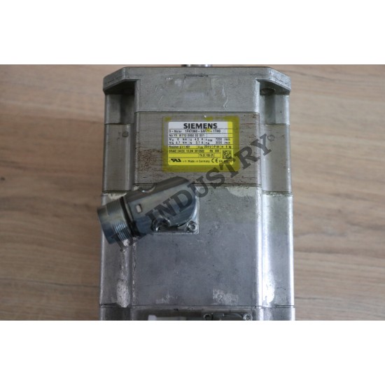 SIEMENS SIMOTICS S 1FK7060-5AF71-1TH0 3000rpm, 1.48kW Senkron servo motor